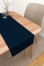 Vorschau Scuro #3J von Lysel - Tischläufer in blaugrau nachtblau