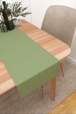 Vorschau Scuro #3J von Lysel - Tischläufer in blaugrau olivgrün