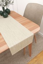 Vorschau Tijuana  #3J von Lysel - Tischläufer in graubraun perlweiß