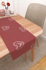 Vorschau Zahora #3J von Lysel - Tischläufer in beige rot