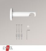 Vorschau Lysel - Träger offen für Opal-Stangen #1W weiß