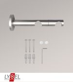 Vorschau Lysel - Doppel-Kombiträger für Opal-Stangen #1W edelstahl-optik