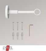 Vorschau Lysel - Träger geschlossen für Opal-Stangen #1W weiß