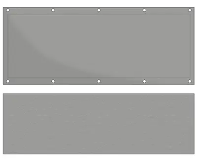 Design Balkon Sichtschutz bu-400 (Balkon Sichtschutz)