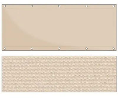 Design Balkon Sichtschutz bu-M143 (Balkon Sichtschutz)