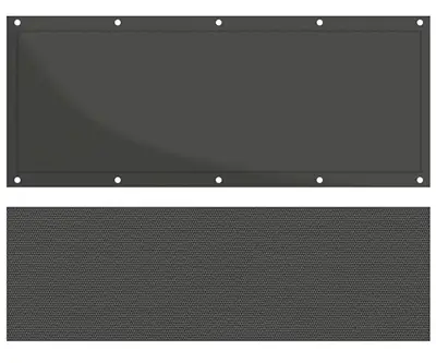 Design Balkon Sichtschutz bu-G327 (Balkon Sichtschutz)