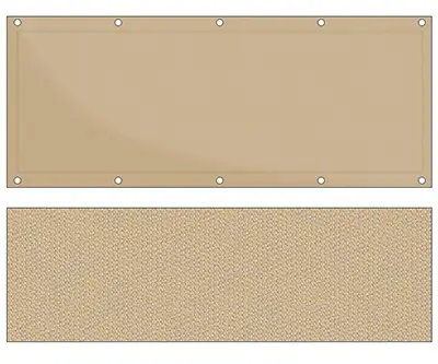 Design Balkon Sichtschutz bu-G354 (Balkon Sichtschutz)