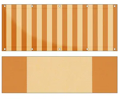Design Balkon Sichtschutz bu-G641 (Balkon Sichtschutz)