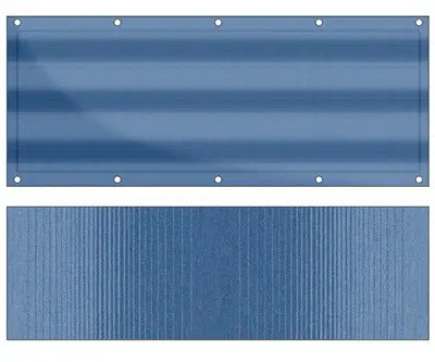 Design Balkon Sichtschutz bu-G726 (Balkon Sichtschutz)