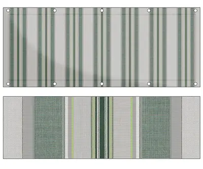 Design Balkon Sichtschutz bu-G811 (Balkon Sichtschutz)