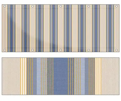 Design Balkon Sichtschutz bu-L482 (Balkon Sichtschutz)