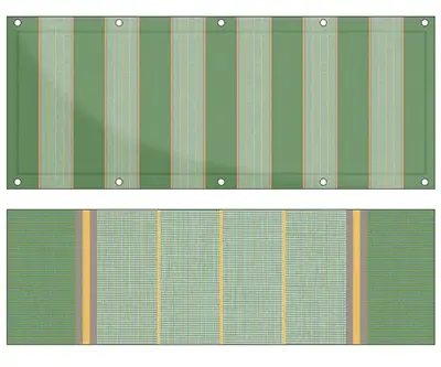 Design Balkon Sichtschutz bu-L485 (Balkon Sichtschutz)