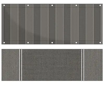 Design Balkon Sichtschutz bu-R202 (Balkon Sichtschutz)