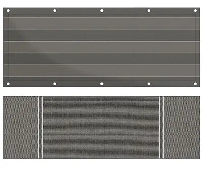 Design Balkon Sichtschutz bu-R202 (Balkon Sichtschutz)