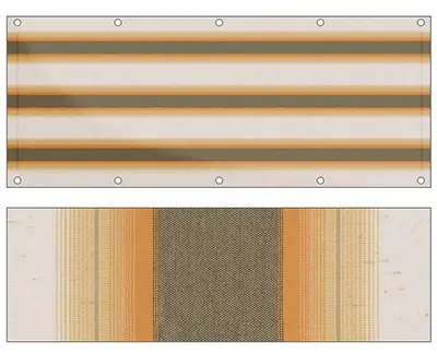 Design Balkon Sichtschutz bu-R254 (Balkon Sichtschutz)