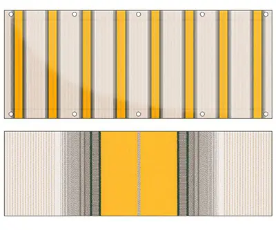 Design Balkon Sichtschutz bu-R255 (Balkon Sichtschutz)