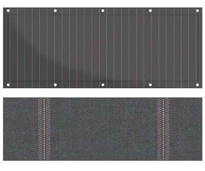 Design Balkon Sichtschutz bu-R376 (Balkon Sichtschutz)