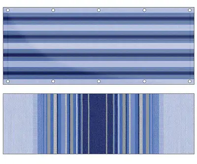 Design Balkon Sichtschutz bu-R498 (Balkon Sichtschutz)