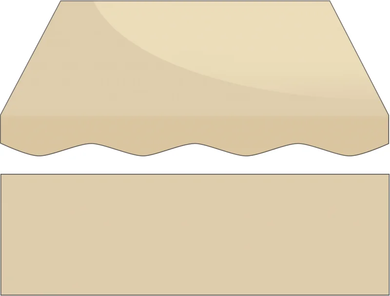 Markise Ma&szlig;anfertigung Markise Texout Glänzend 1093
