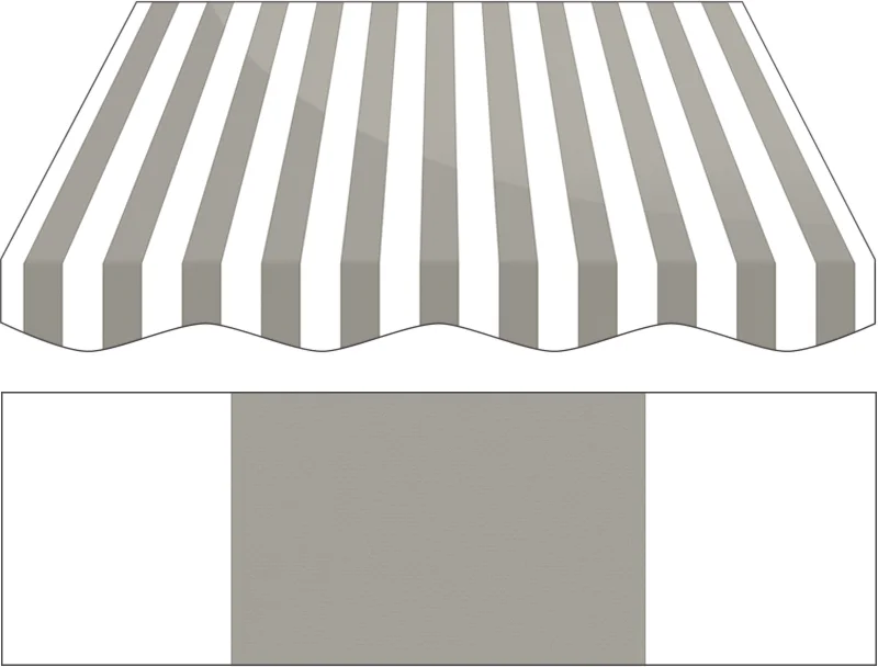 Markise Ma&szlig;anfertigung Markise Texout Streifen 111
