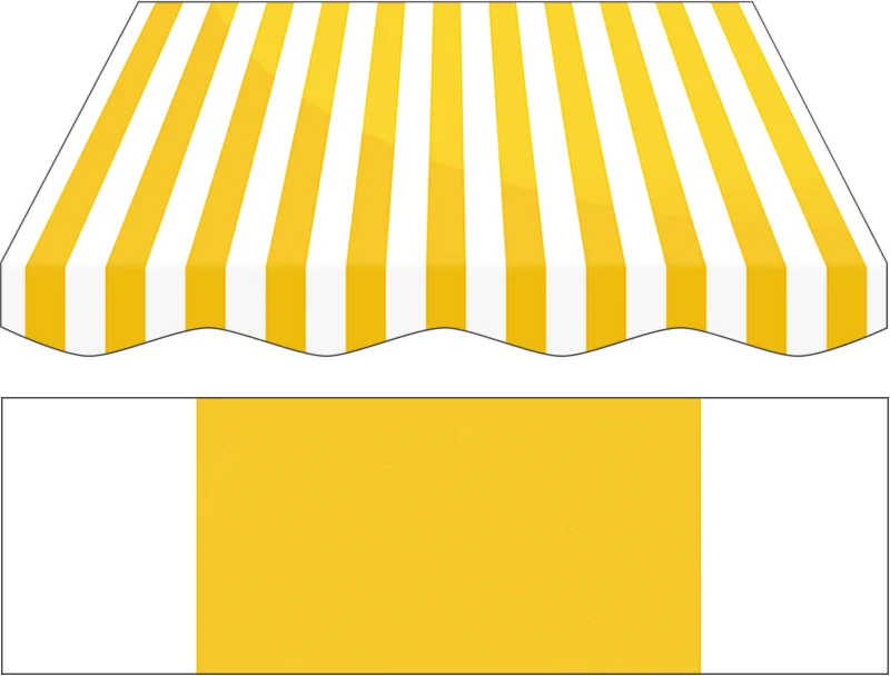 Markise Ma&szlig;anfertigung Markise Texout Streifen 168