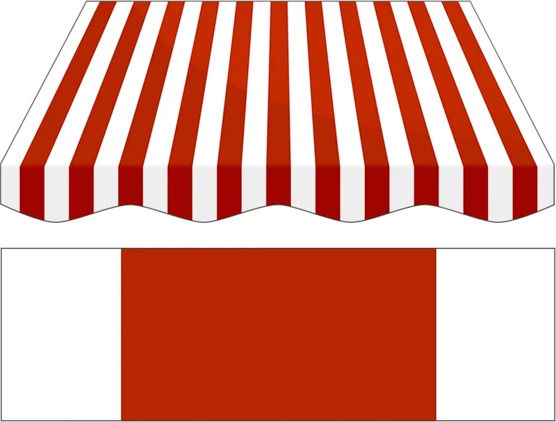Markise Ma&szlig;anfertigung Markise Texout Streifen 274