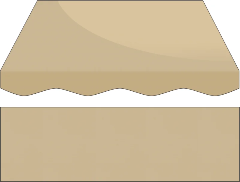 Markise Ma&szlig;anfertigung Markise Texout Matt 377