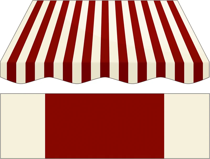 Markise Ma&szlig;anfertigung Markise Texout Streifen 510