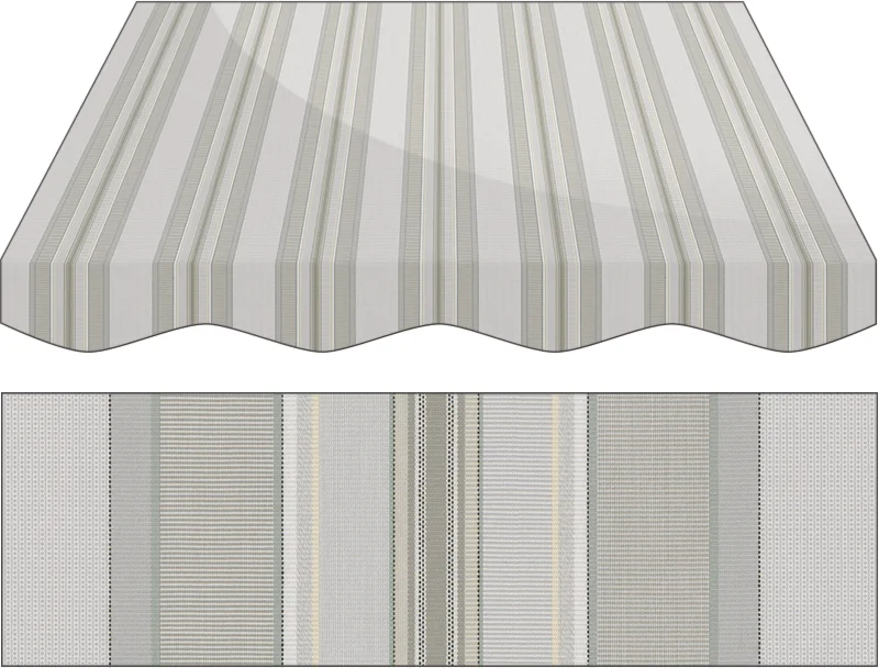 Markise Ma&szlig;anfertigung Markise Irisun Fantasie Grigi G117