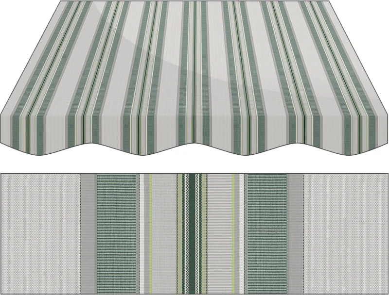 Markise Ma&szlig;anfertigung Markise Irisun Fantasie Verdi G811