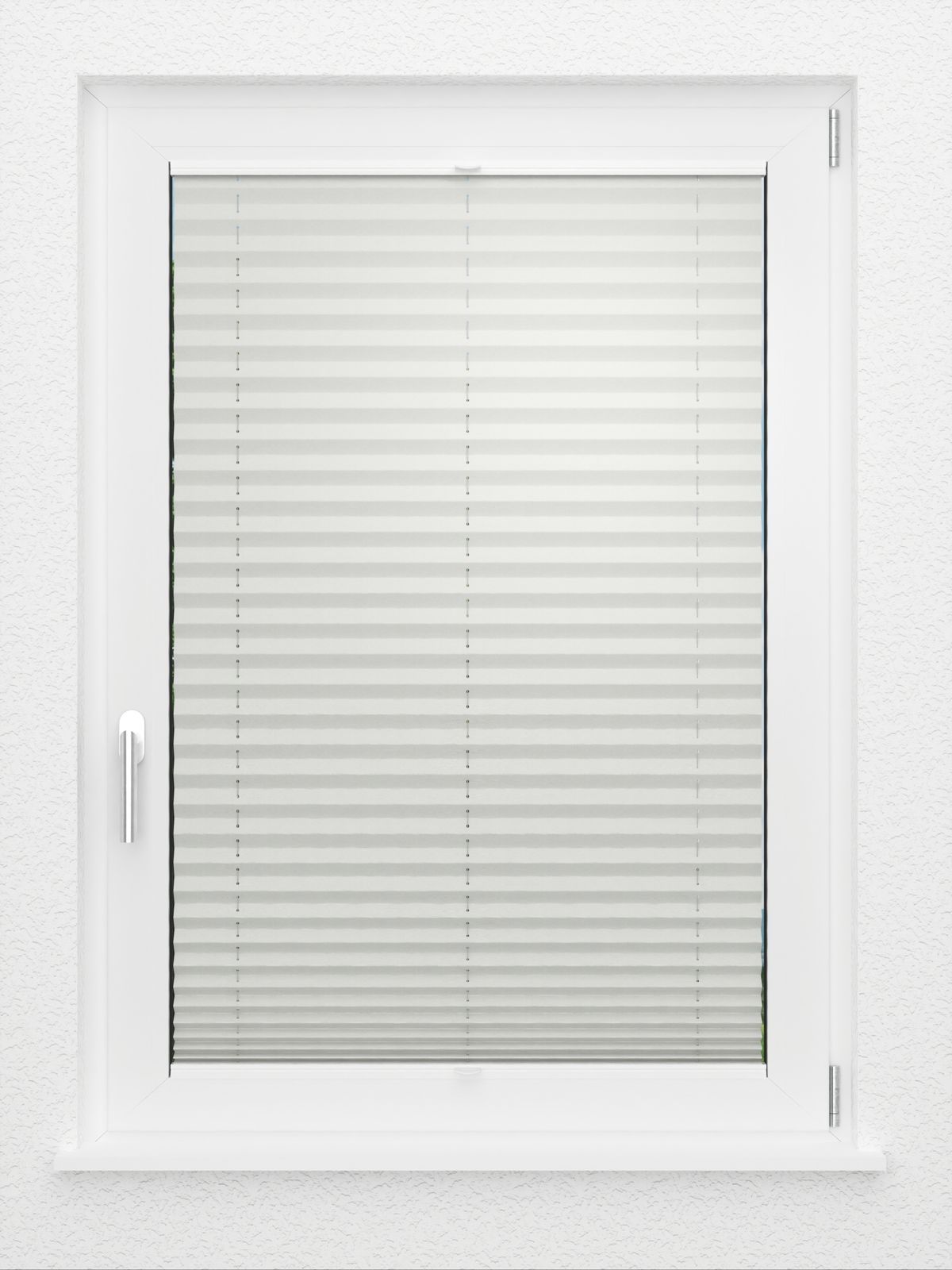 Detailansicht LYSEL HOME Plissee 201A Elva Krepp BO