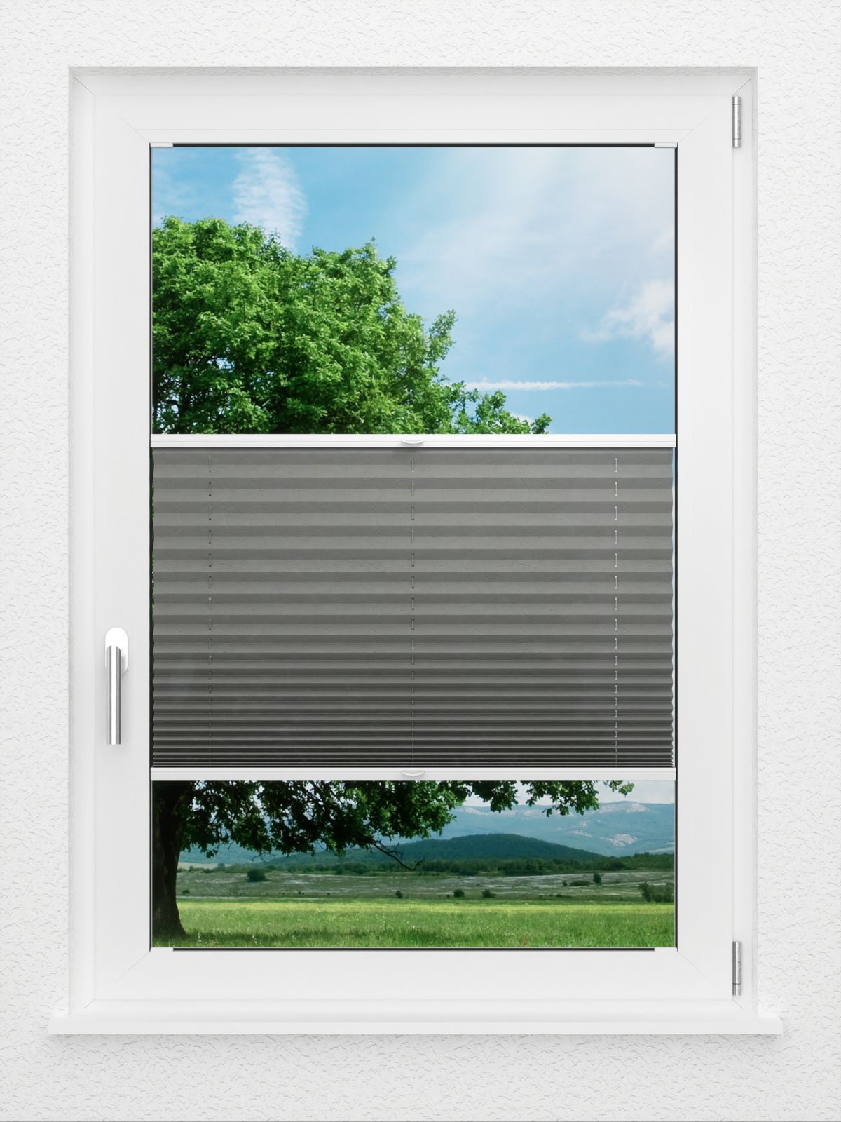 Detailansicht LYSEL HOME Plissee 109A Alva Crush