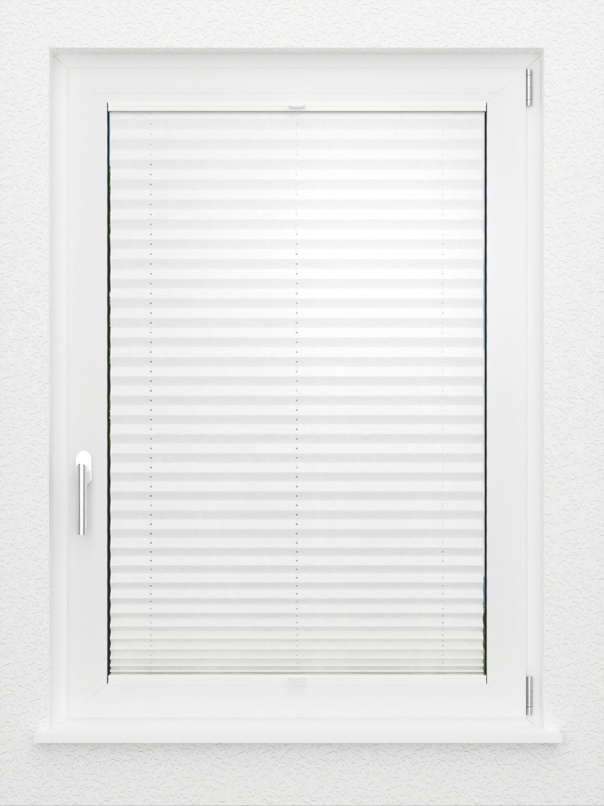 Detailansicht LYSEL HOME Plissee 124A Bari Crush Pearl