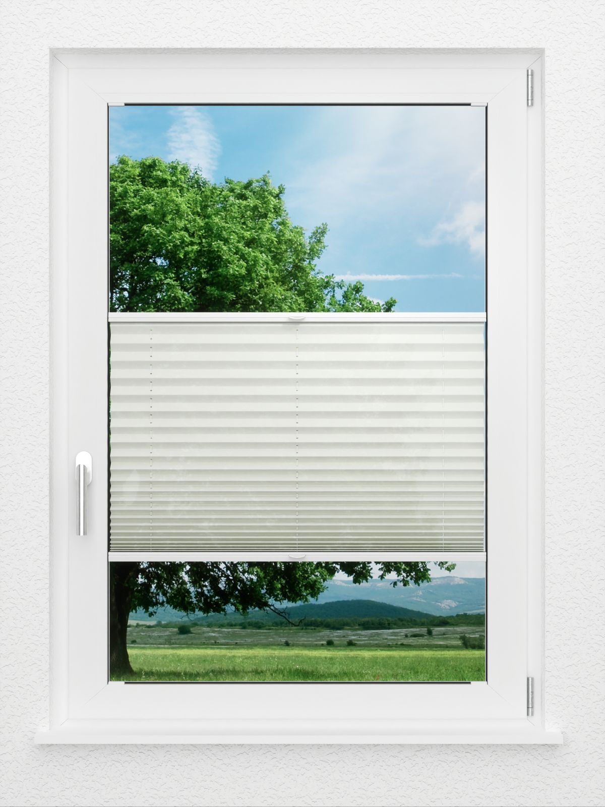 Detailansicht LYSEL HOME Plissee 303A Linn