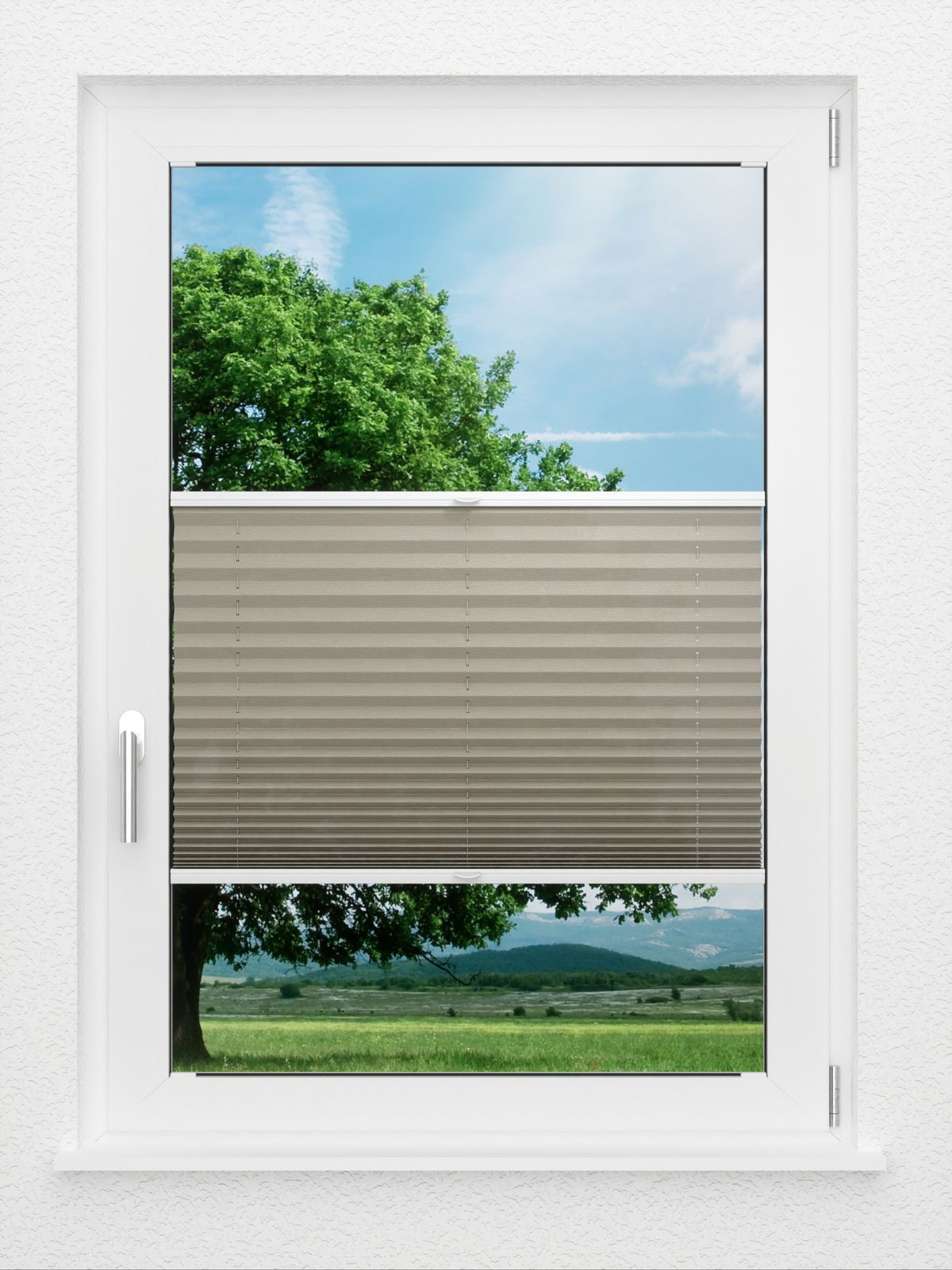 Detailansicht LYSEL HOME Plissee 304A Linn