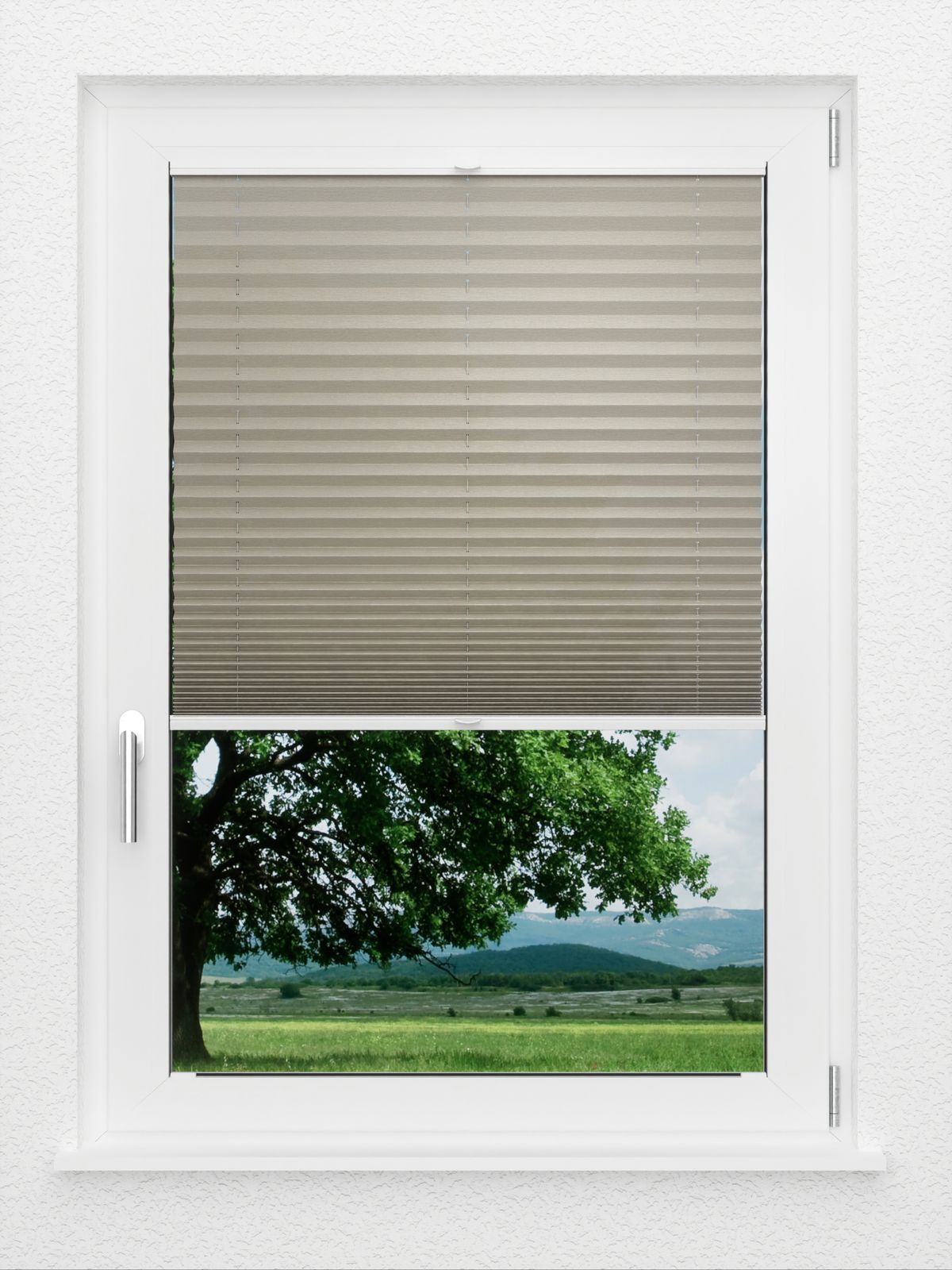 Detailansicht LYSEL HOME Plissee 304A Linn