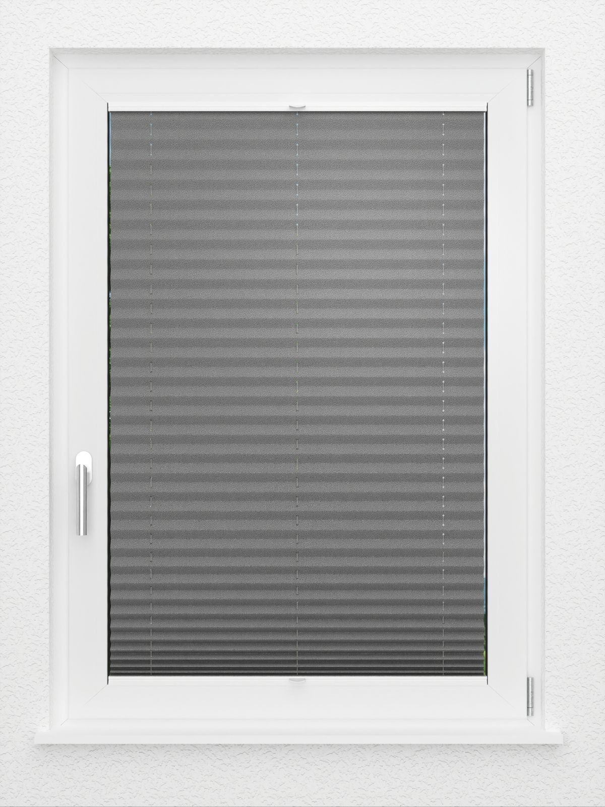 Detailansicht LYSEL HOME Plissee 302A Milla Krepp