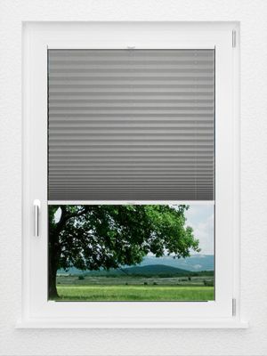 Preview LYSEL HOME Plissee 136A Bari Crush Pearl 1