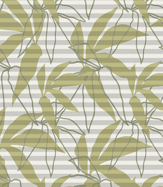 Detailansicht DUETTE® Blätter grün 2735 A001