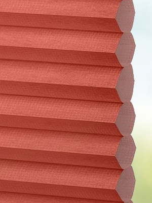 Stoff Plissee Ma&szlig;anfertigung DUETTE® Unix theater red 5132