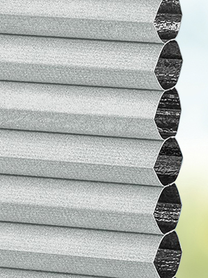 Stoff Plissee Ma&szlig;anfertigung DUETTE® Unix Darkening dolphin 0633