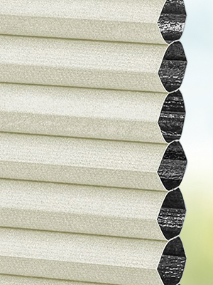 Stoff Plissee Ma&szlig;anfertigung DUETTE® Unix Darkening papyrus 0161