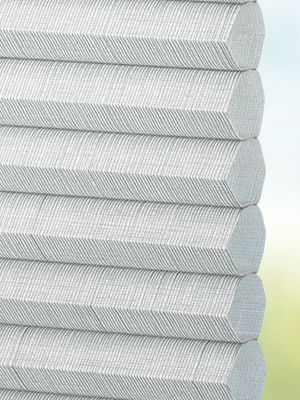 Stoff Plissee Ma&szlig;anfertigung DUETTE® Batiste dolphin 0633